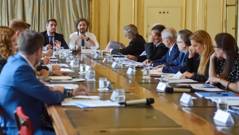 Cafiero y Cabandié encabezaron la primera reunión del Gabinete Nacional de Cambio Climático desde la sanción de la ley