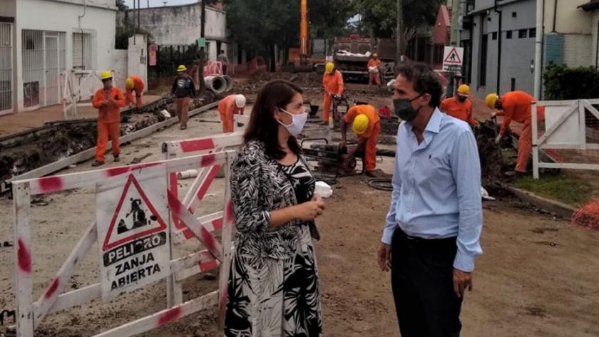 En Moreno, Katopodis supervisó los avances de obras del Plan Argentina Hace