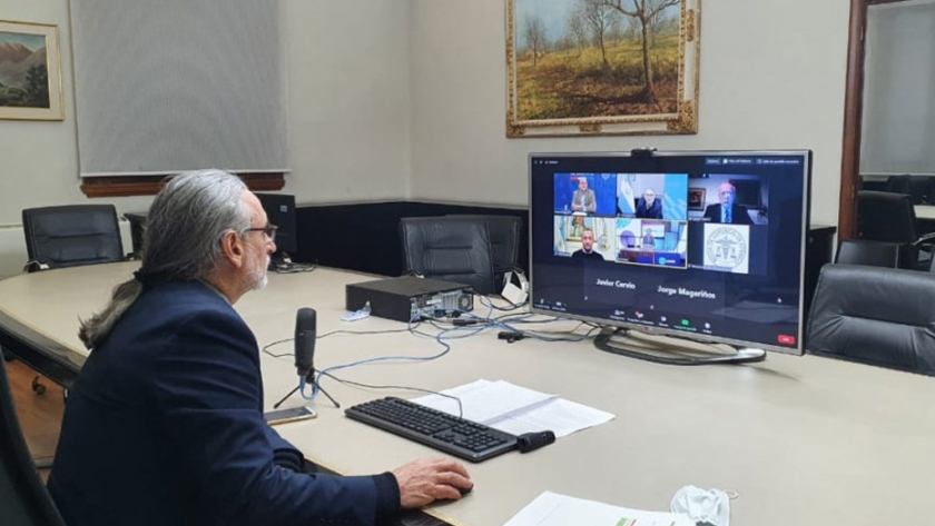 Basterra participó del lanzamiento de ROSPORC, el primer mercado digital porcino argentino