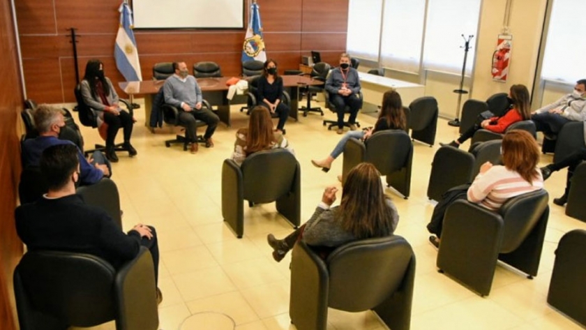 Turismo se reunió con hoteleros y representantes de eventos