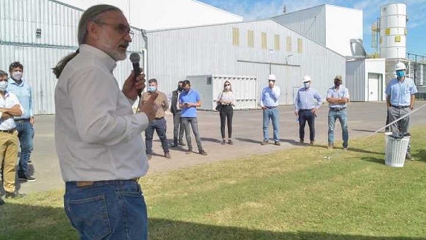 Basterra y Solmi participaron del inicio de la cosecha de maíz 2020/21 en la provincia de Santa Fe