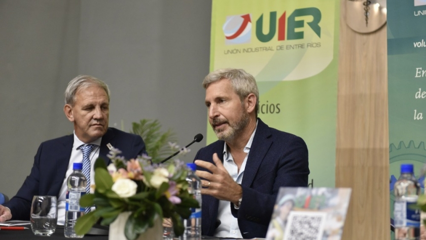 Frigerio participó de un encuentro con referentes del sector industrial