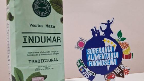 Soberanía Alimentaria Formoseña incorpora yerba mate a su esquema de productos