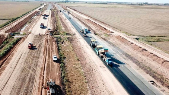 Reactivan las obras en la ruta nacional 19 para convertirla en autopista