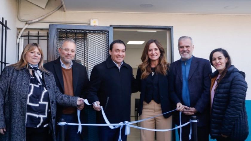 En Florencio Varela, Tolosa Paz y el intendente Watson inauguraron obras en un Centro de Desarrollo Infanto Juvenil
