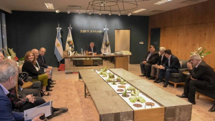 Morales recibió a rectores de universidades