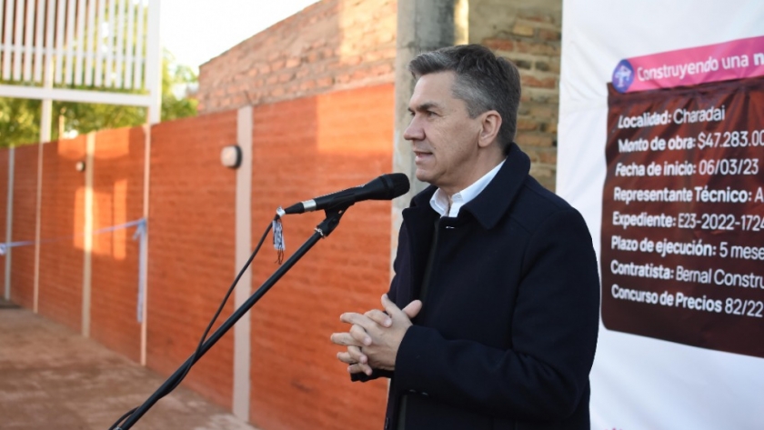 Charadai: El gobernador Zdero inauguró el centro de desarrollo infantil
