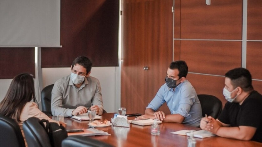 Ariel Lucero se reunió con la intendenta de Caucete
