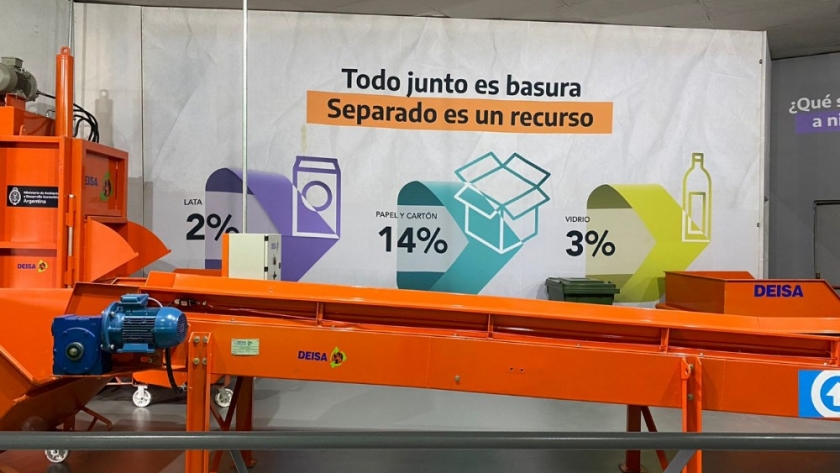 Tecnópolis: Ambiente inauguró un espacio de concientización sobre economía circular