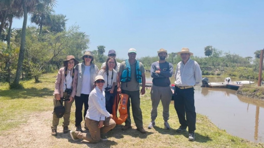 Campaña exploratoria en sistema Iberá de equipo de investigadores científicos