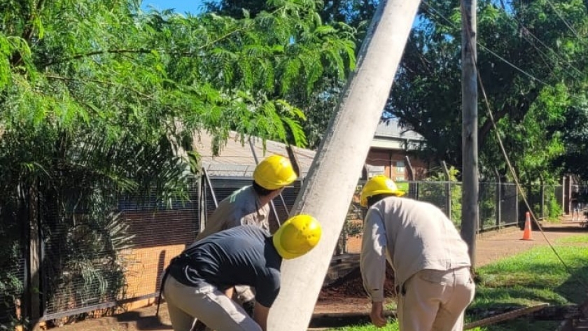 Energía de Misiones:  recambio de infraestructura eléctrica en Itaembé Miní