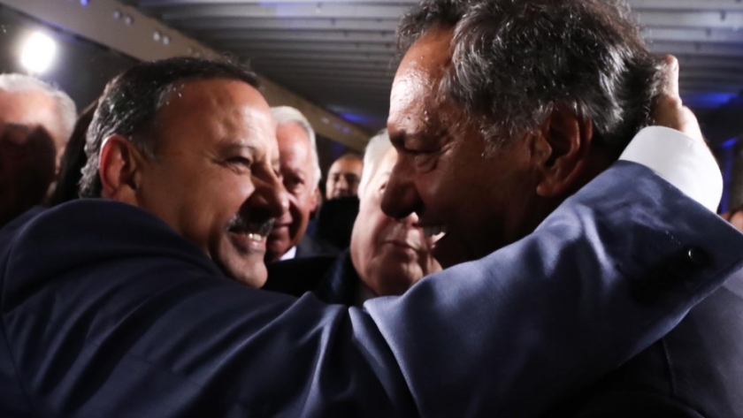 Quintela participó en la asunción de Daniel Scioli como nuevo ministro de Desarrollo Productivo
