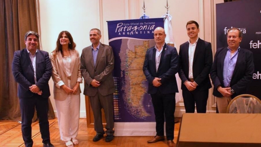 Querciali participó en el acto de asunción del nuevo Presidente del Ente Patagonia Turismo