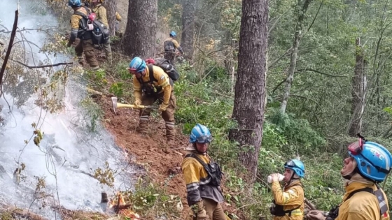 Córdoba suma un avión hidrante para combatir los incendios en el Sur