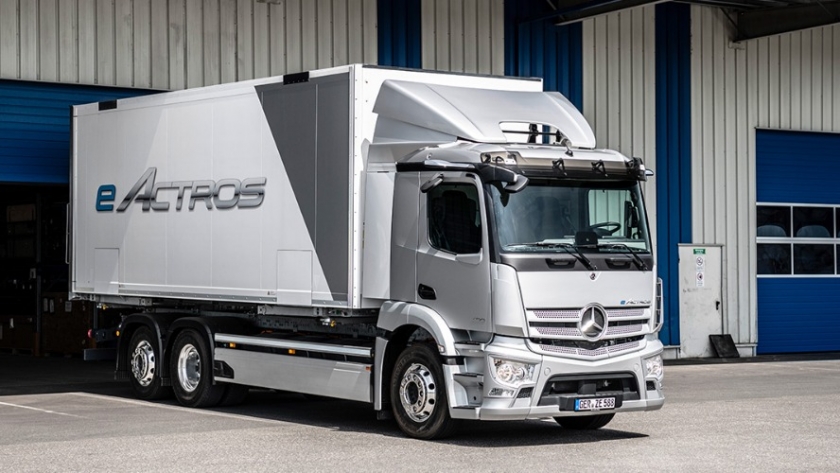 e-Actros, el futuro del tráfico a larga distancia