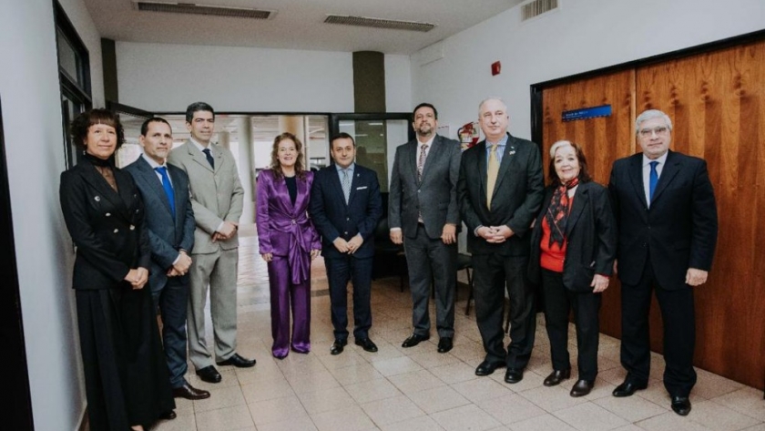 Herrera Ahuad, acompañó la jura del nuevo ministro del Superior Tribunal de Justicia