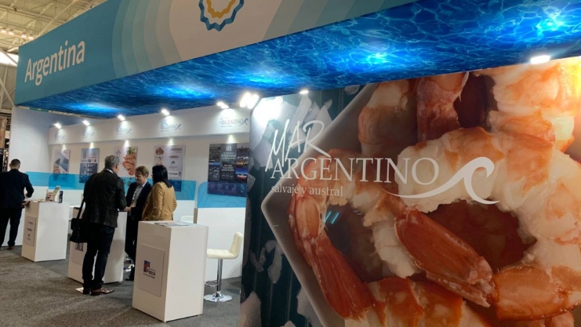 15 empresas argentinas participan en la feria más importante del sector pesquero en Estados Unidos