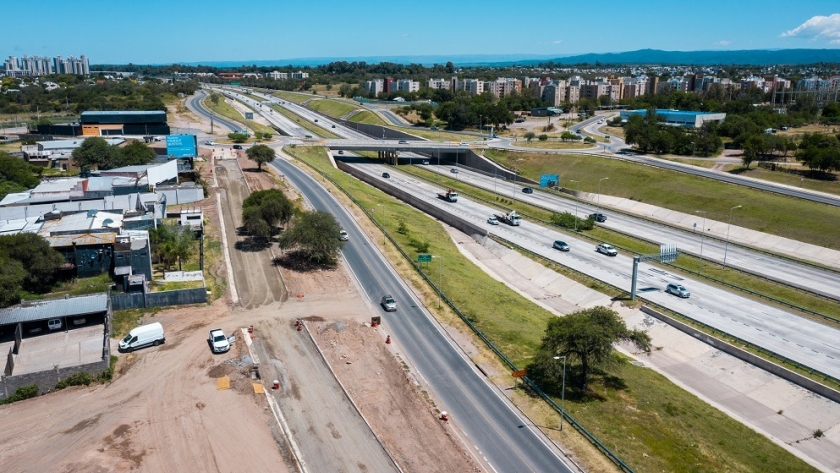 Avanza la duplicación de calzada de la colectora de Circunvalación en el arco noroeste