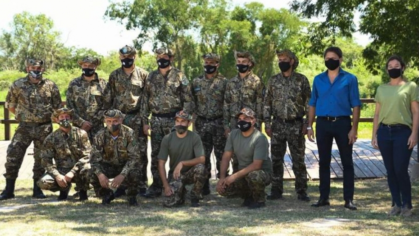 Cuidado del ambiente: Desarrollo territorial y ambiente entregó equipamiento a la brigada operativa ambiental
