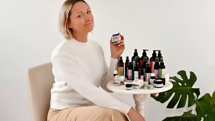 Emprendimiento de cosmética natural desde Entre Ríos busca expansión internacional