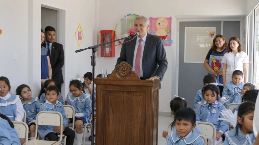 Morales vuelca la energía de Cauchari en la educación de la primera infancia