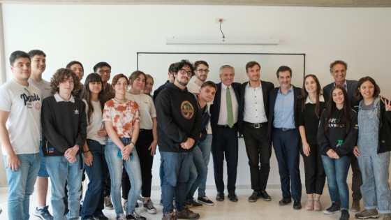 En Morón, Alberto Fernández y Katopodis recorrieron el nuevo pabellón de aulas y laboratorios de la UTN