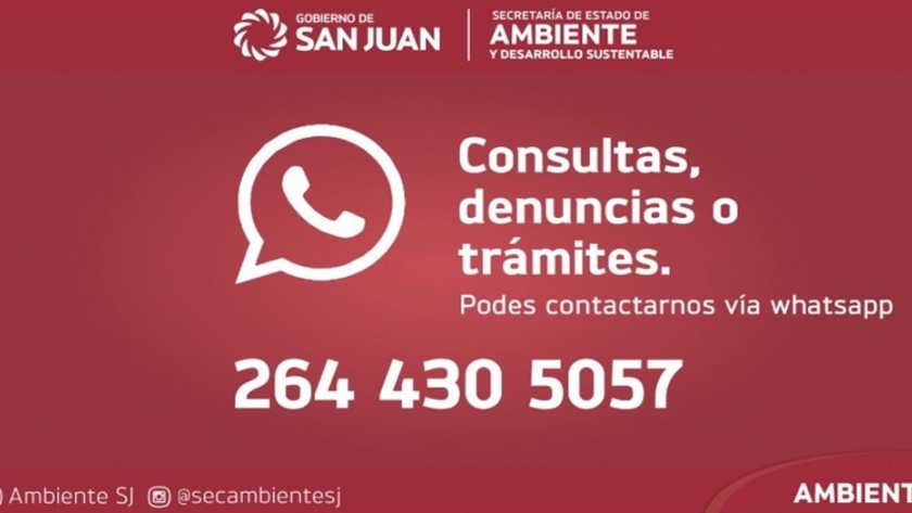 Ambiente habilitó un nuevo sistema de interacción vía Whatsapp