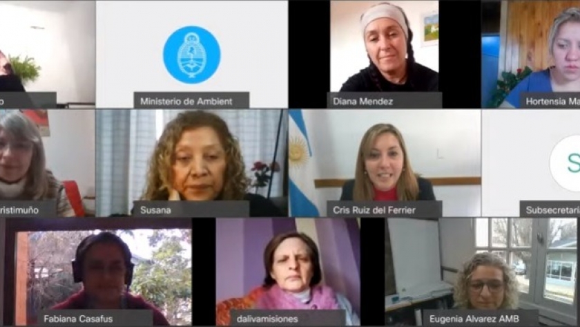 Se realizó un nuevo conversatorio del ciclo ambiente y género dedicado a trabajadoras rurales