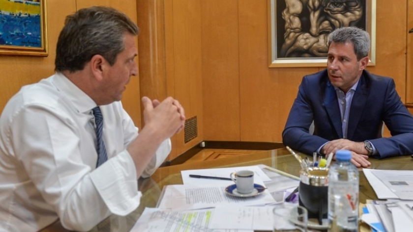 El gobernador Uñac se reunió con el ministro Massa