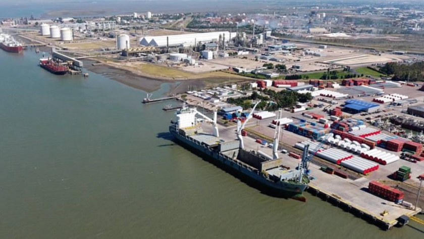 El Puerto de Bahía Blanca alcanzó un récord histórico de carga