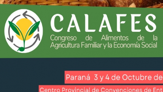 Se realizará en octubre el Primer Congreso de Alimentos de la Agricultura Familiar y la Economía Social