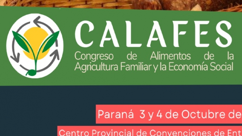 Se realizará en octubre el Primer Congreso de Alimentos de la Agricultura Familiar y la Economía Social
