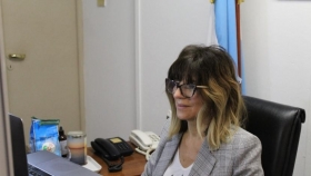 Suelo Urbano: la interventora del IPV, Stella Maris Córdoba, participó del lanzamiento que estuvo a cargo del presidente Alberto Fernández