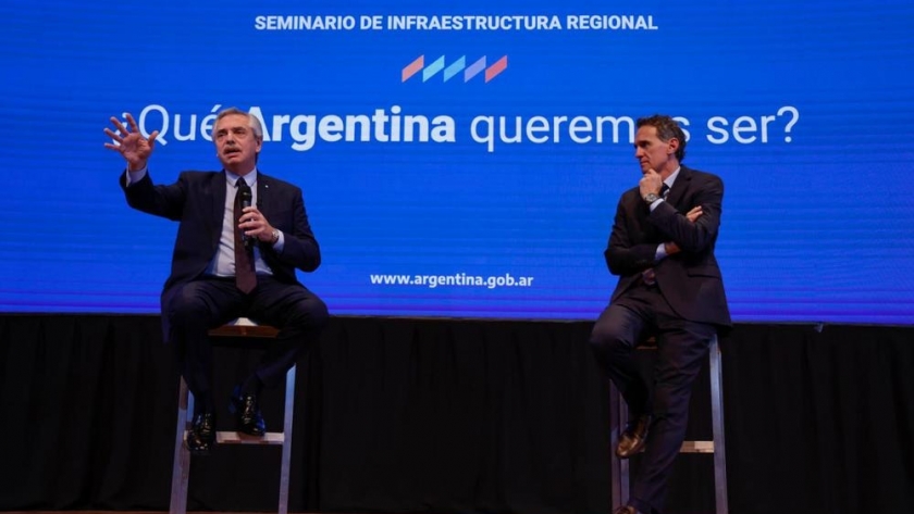 Alberto Fernández y Katopodis cerraron el Seminario de Infraestructura Regional ¿Qué Argentina queremos ser?