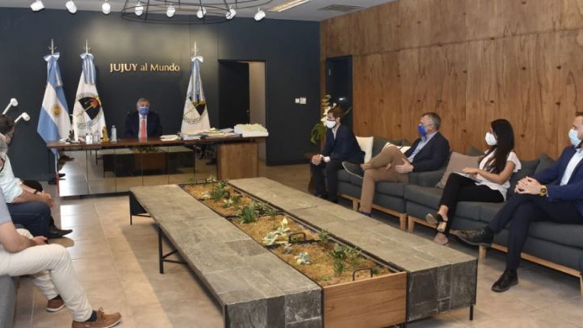 Agenda de trabajo con la Unión Industrial de Jujuy 