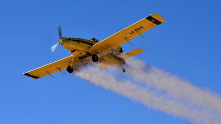Se realizó la segunda siembra aérea en la Cuenca del Morro