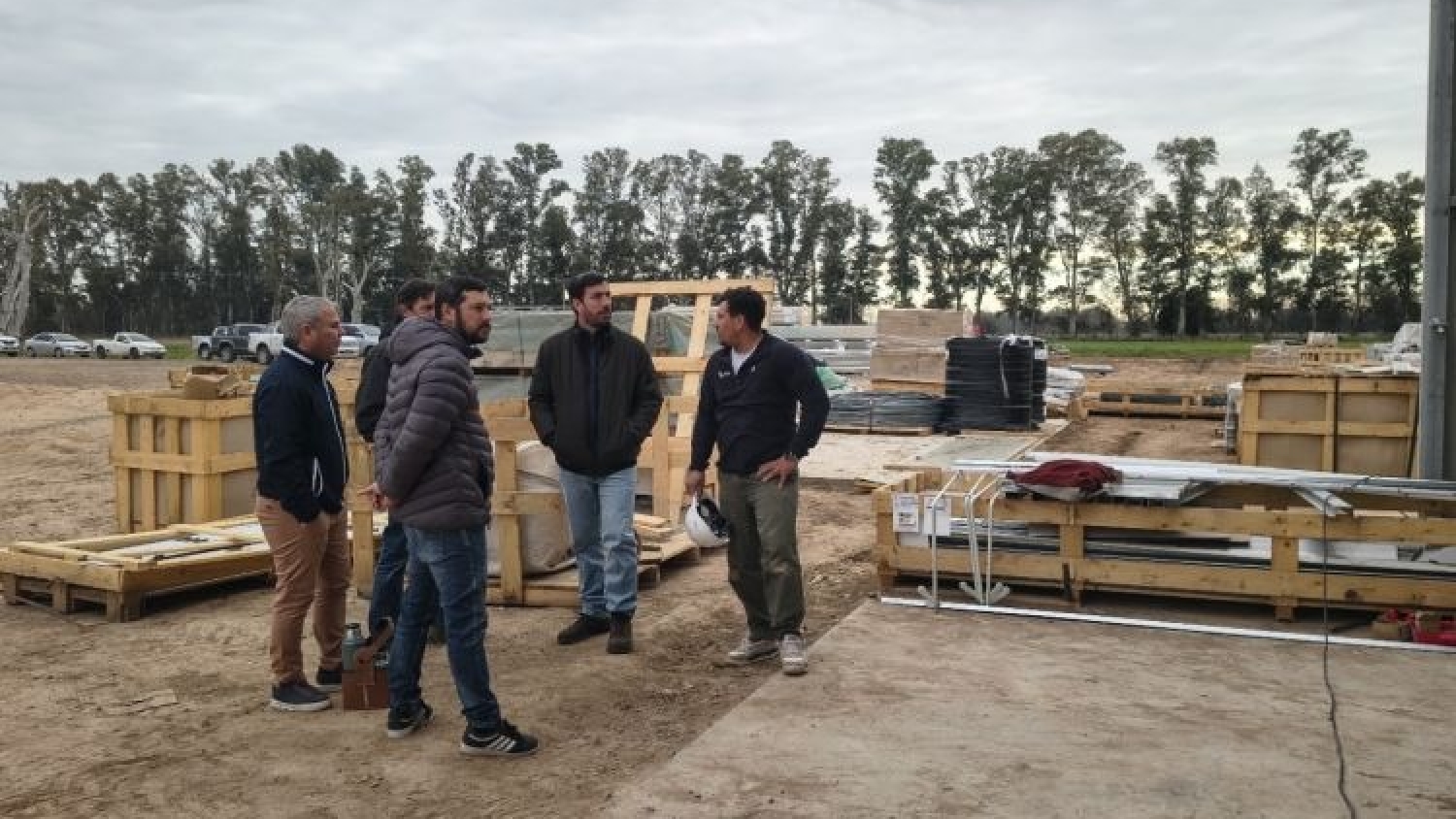 Mercedes caminos rurales: Ustarroz mejoró la red vial