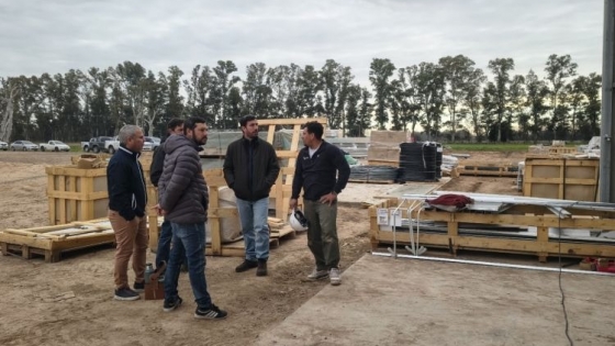 Mercedes caminos rurales: Ustarroz mejoró la red vial