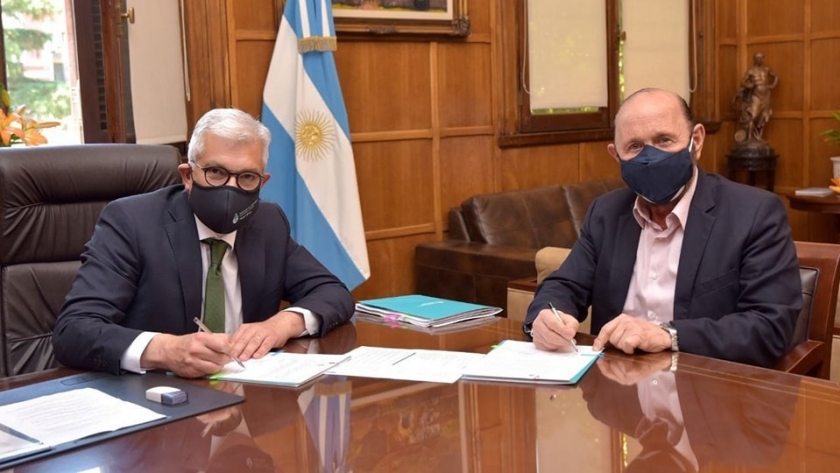 Insfrán se reunió con el ministro de Agricultura de la Nación