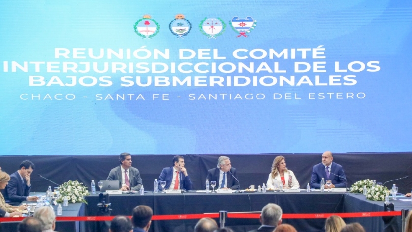Perotti participó de una nueva reunión del comité interjurisdiccional de los Bajos Submeridionales