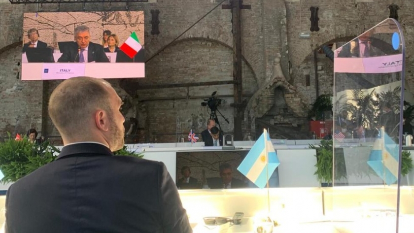 Martín Guzmán participó en una reunión entre ministros de Finanzas y presidentes de bancos centrales de países emergentes y el FMI