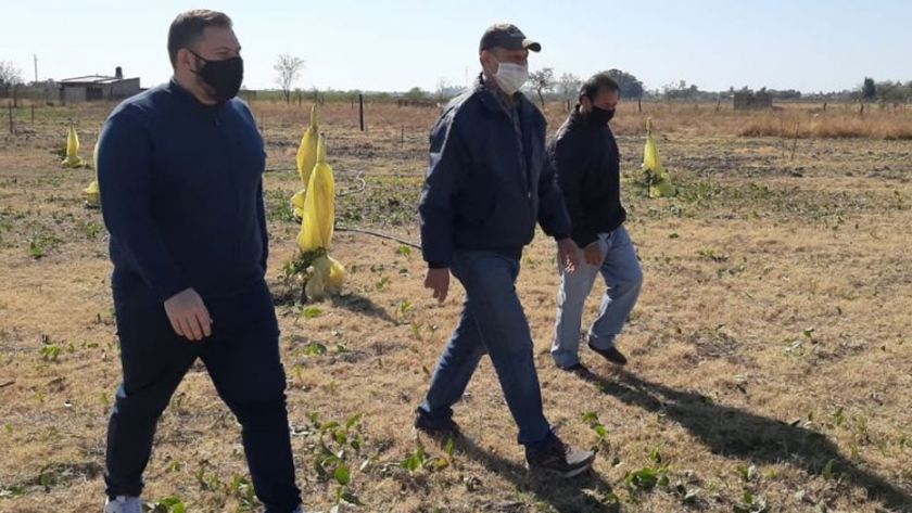 Ocampo visitó municipios del sudoeste y constató las obras en ejecución: "Apostamos a un modelo federal", sostuvo