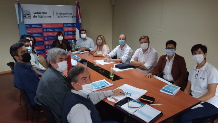 El RENATRE participó en un encuentro con el ProNaPRe en Misiones sobre riesgos de trabajo