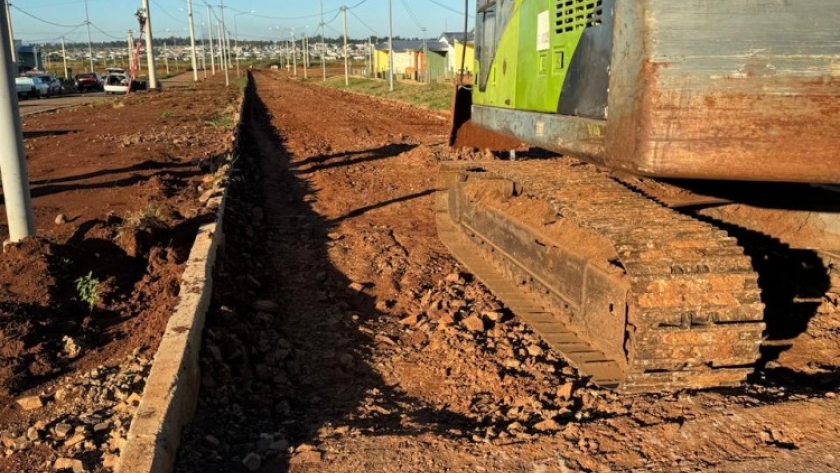 Iprodha: Nuevo acceso al sector 3 de Itaembé Guazú