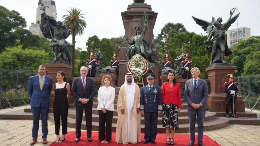 50° aniversario del establecimiento de relaciones diplomáticas entre los Emiratos Árabes Unidos y la República Argentina