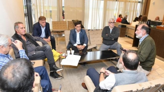 Scioli se reunió con Erroz y Montalván para organizar agenda de gestión