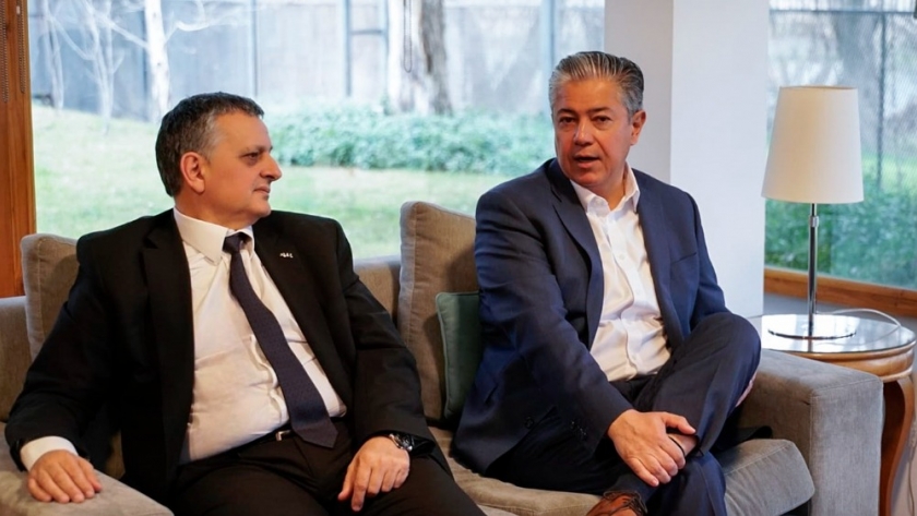 Figueroa y Marín se reunieron con la vista puesta en el futuro de Vaca Muerta