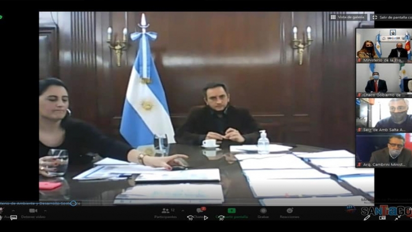 Zamora participó en la firma de importante convenio con la Nación