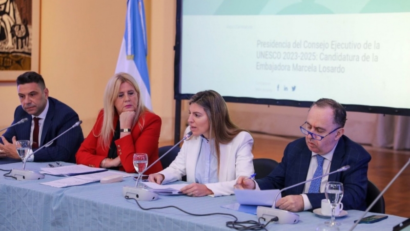 La Argentina presentó su candidatura a la Presidencia del Consejo Ejecutivo de la UNESCO 2023-2025
