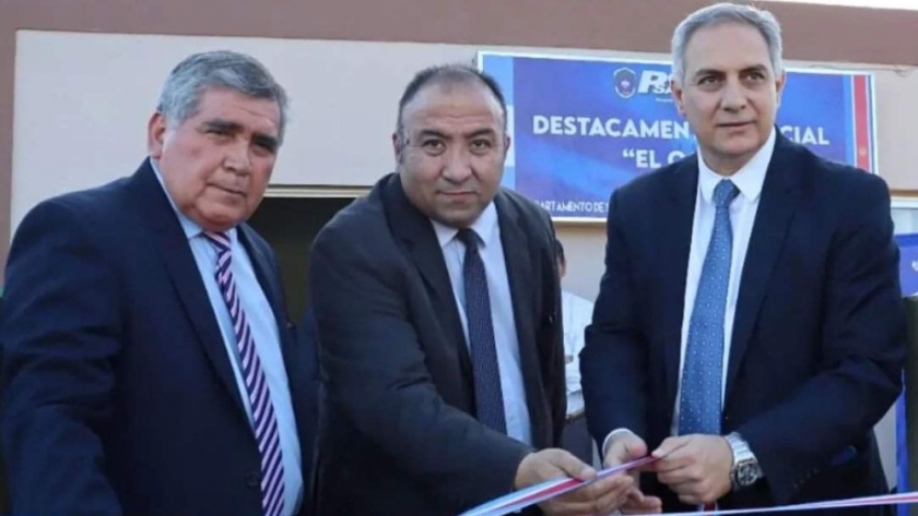Inauguran destacamentos policiales en el Departamento Pellegrini